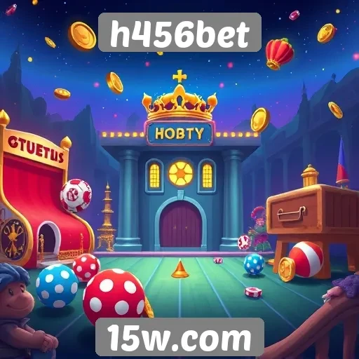 Variedade de jogos disponíveis no site h456bet